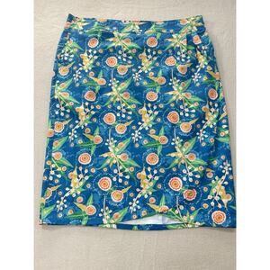 Ripskirt Hawaii Sz L Aussie Floral Limited Edition Print Wrap Skirt Length 3